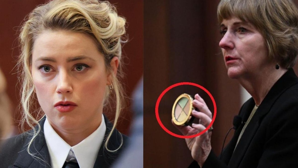 Amber Heard-Johnny Depp davasında gerçekleri ünlü makyaj markası ortaya çıkardı