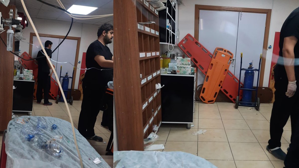 Sedyelerle barikat kurdular! Ölen hastanın yakınları sağlık çalışanlarına saldırdı