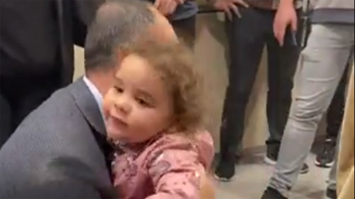 18 yıl hapis cezası verilen Tayfun Kahraman kızıyla böyle vedalaştı