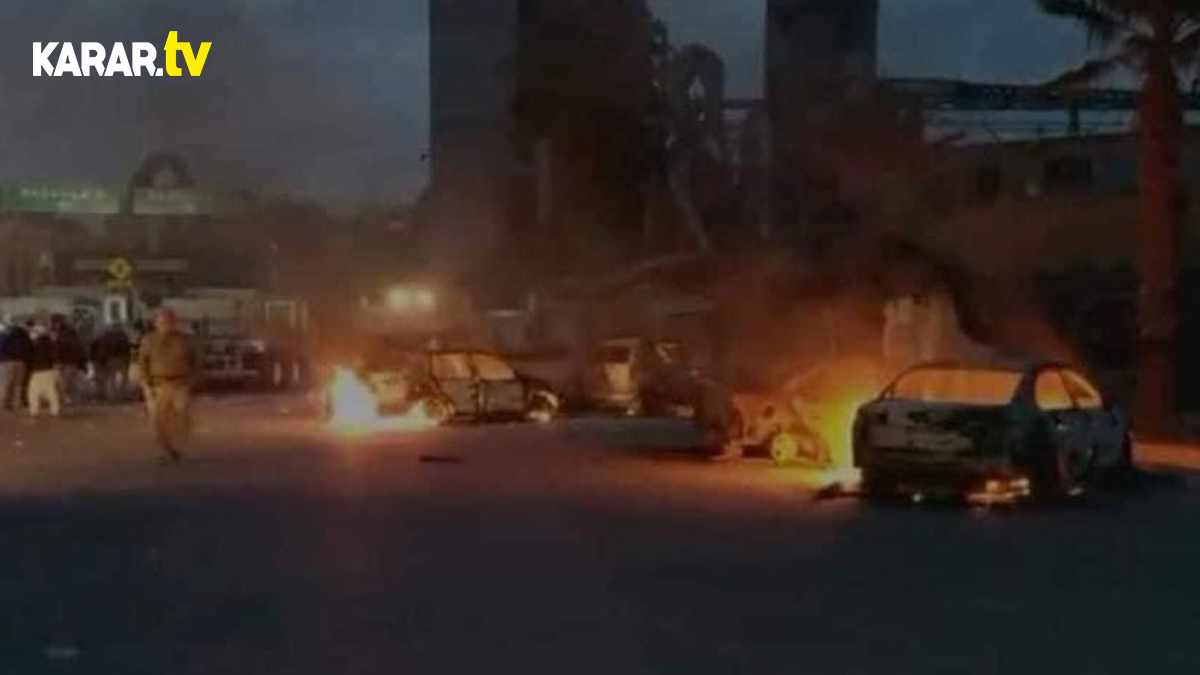 Fabrika işçileri arasında çıkan çatışmada ortalık savaş alanına döndü