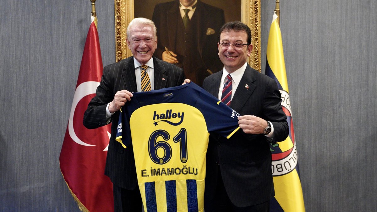 Dündar'dan İmamoğlu'na 61 numaralı Fenerbahçe forması