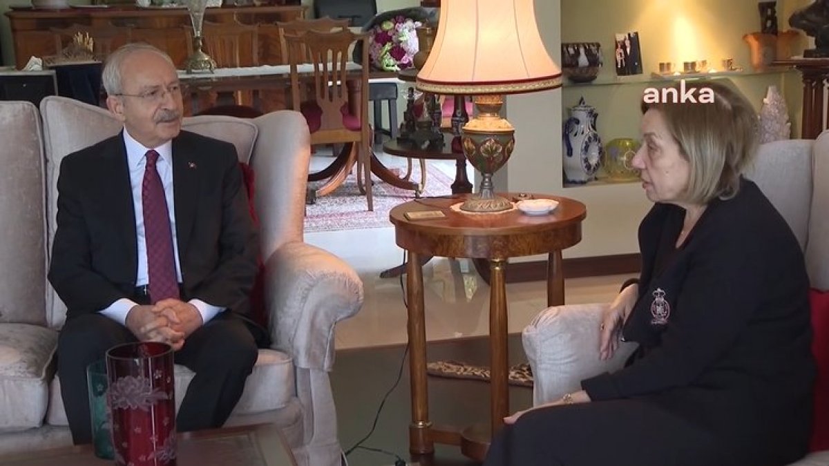 Kılıçdaroğlu'ndan gazeteci Pınar Türenç’e taziye ziyareti