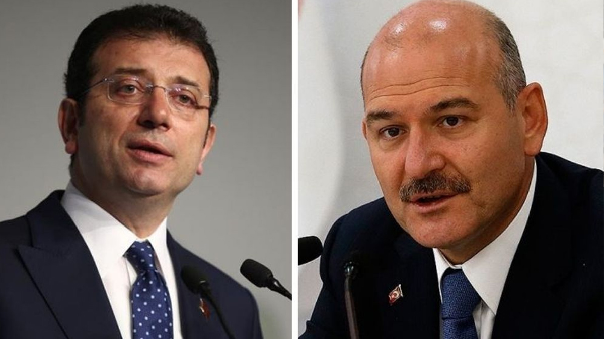 İmamoğlu'ndan Soylu'ya yanıt: Bakan’ın fotoğraf albümüne baksınlar