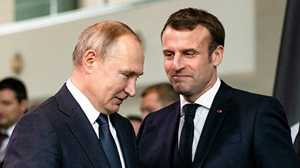 'Rusya hesap verecek' demişti: Macron, Putin ile görüştü