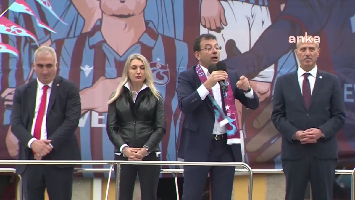 İBB Başkanı İmamoğlu Trabzon'da: İktidar partisine oy verenleri de zulümden kurtaracağız