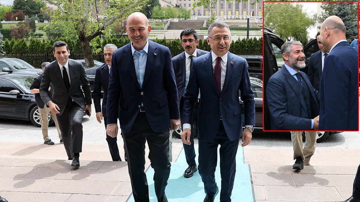 Bakan Soylu'ya art arda ziyaretler: Kapıda karşıladı