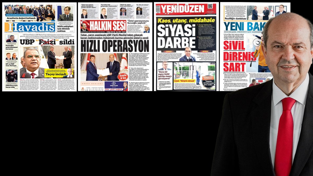 KKTC de inanılmaz atama: Cumhurbaşkanı Tatar, parti liderine değil vekile hükümet kurma görevi verdi