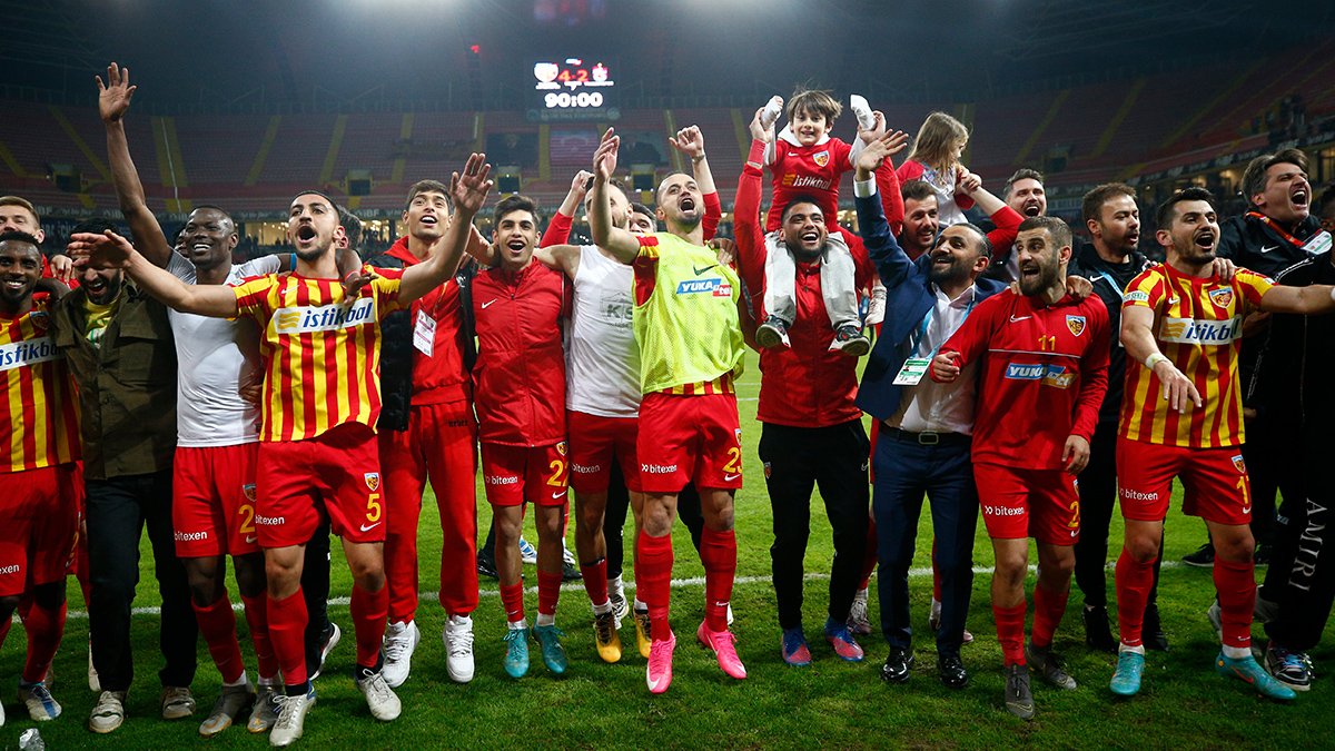 Kayserispor Ziraat Türkiye Kupası'nda finalde