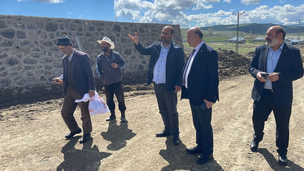 Kırkpınar'dan Tekman'a ziyaret