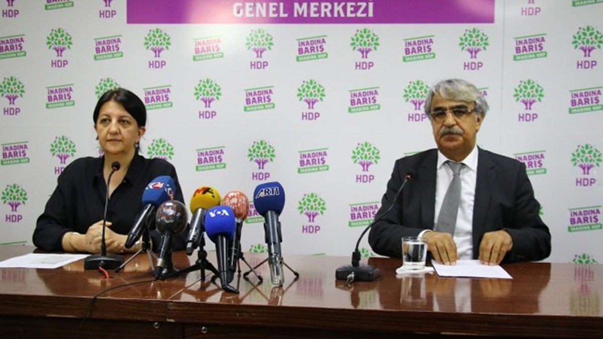 HDP Eş Başkanlarından Yargıtay'ın ‘Kaftancıoğlu’ kararına tepki