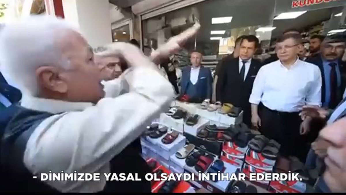 Davutoğlu Adıyaman'da vatandaşla dertleşti: Bıçak kemiğe dayandı