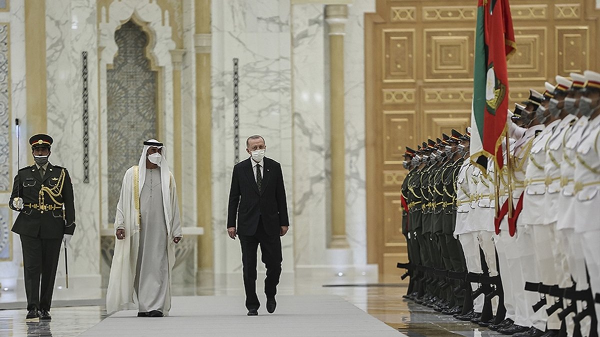 Erdoğan, Birleşik Arap Emirlikleri'ni gidecek