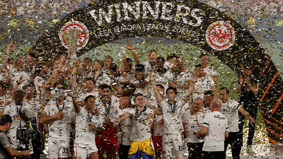 UEFA Avrupa Ligi'nde şampiyon Eintracht Frankfurt