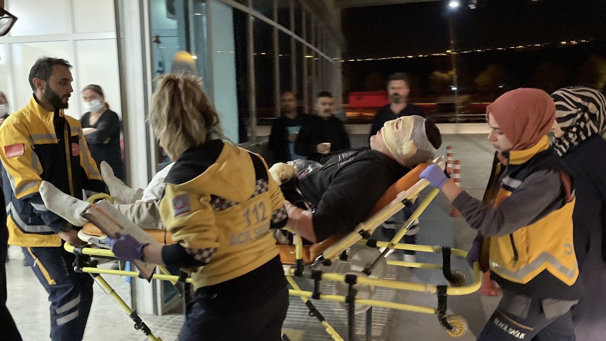 Leblebi dükkanında korkutan patlama