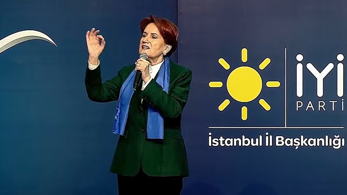 Akşener İstanbul'dan seslendi: Bu ülkenin hak edilmiş başbakanı olacağım