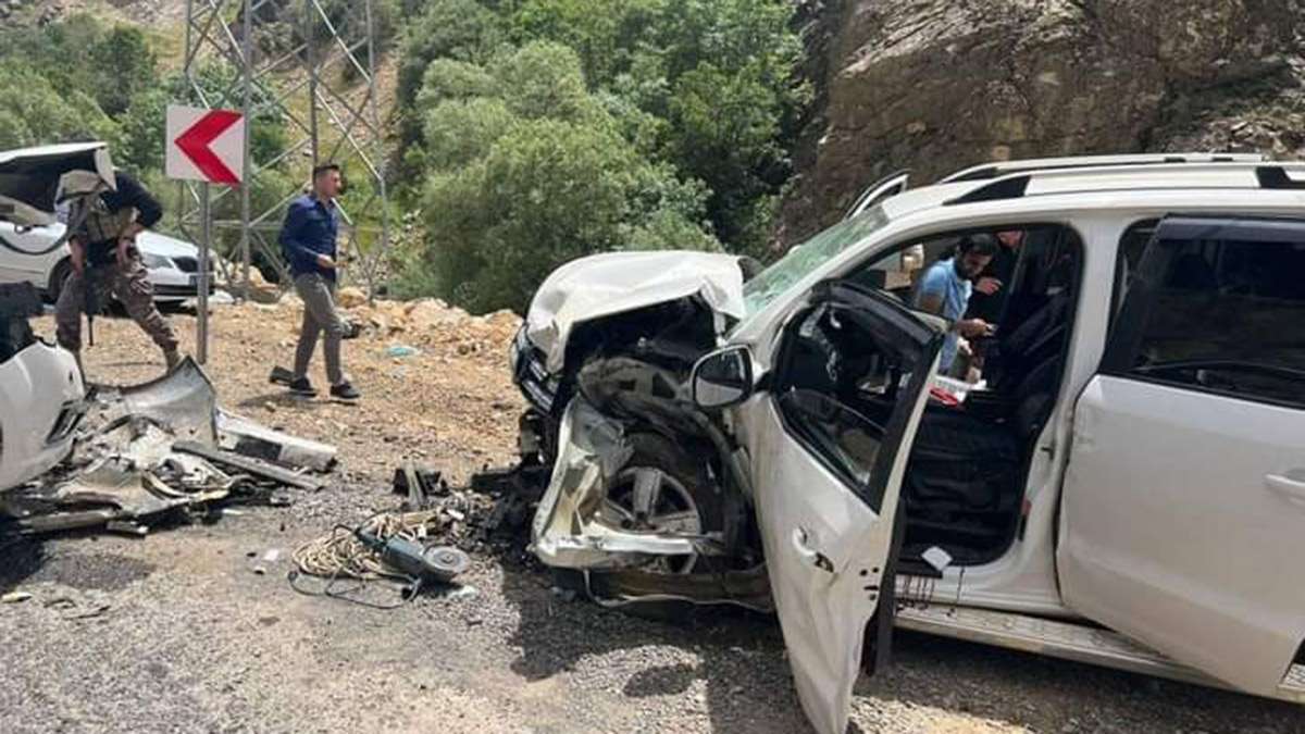 Kaymakamın makam aracı kaza yaptı