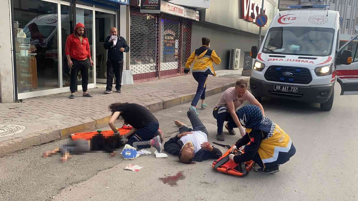 Aksaray'da kan donduran olay! Eşini öldürüp, çocuklarını balkondan attı