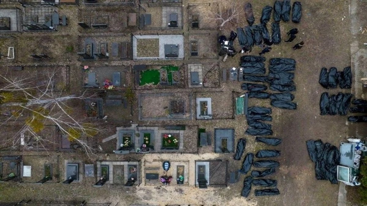 Ukrayna'da korkunç görüntüler: Bodrum katında 200 ceset