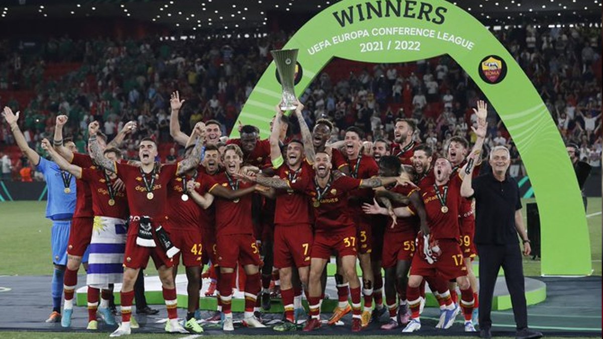 UEFA Konferans Ligi'nde şampiyon Roma