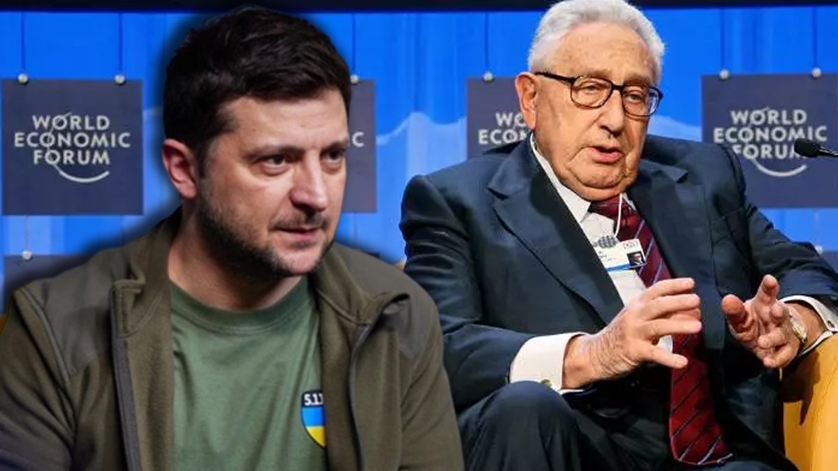 'Ukrayna toprak versin' diyen Kissinger'a Zelenskiy'den sert cevap: Takvimi 1938'i gösteriyor