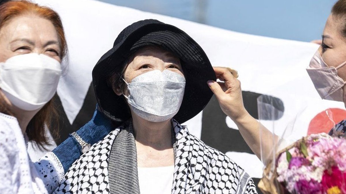 Japon Kızıl Ordusu'nun kurucusu 20 yıl sonra serbest