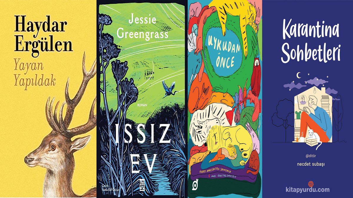 5 yeni kitap raflarda yerini aldı