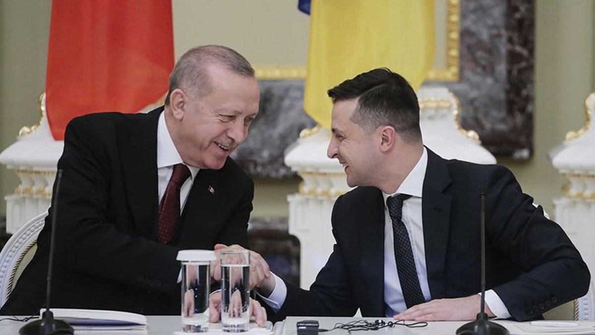 Cumhurbaşkanı Erdoğan, Zelenskiy ile görüştü