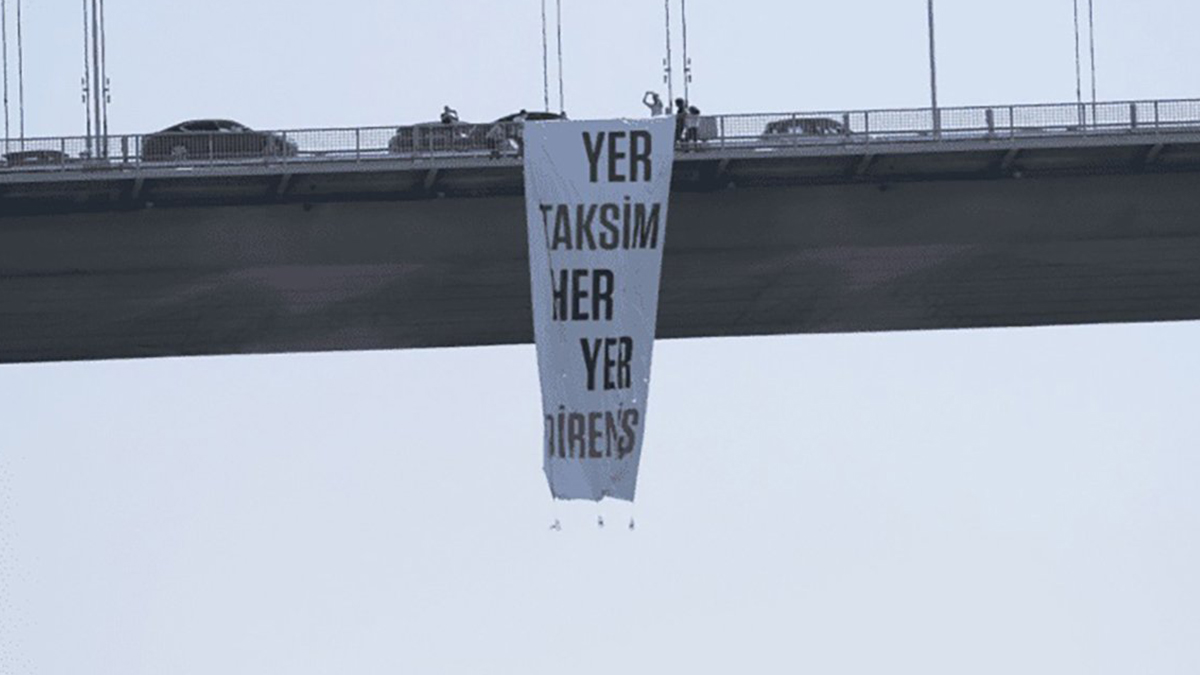 TİP'ten Erdoğan'a Gezi pankartı cevabı: Sana kötü bir haberimiz var