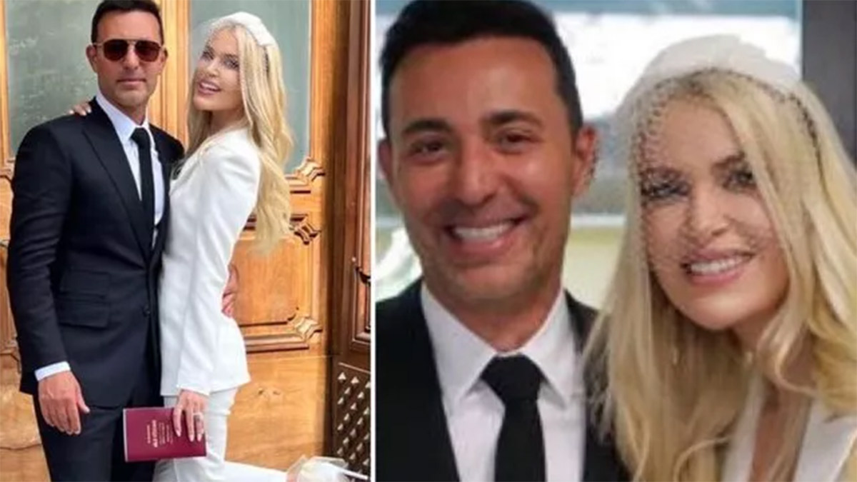 Mustafa Sandal ve Melis Sütşurup çifti evlendi