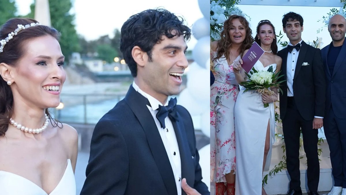 Güldür Güldür'ün Oyuncusu Nikahı Bastı! Güzeller Güzeli Dilan Saltık'la Evlendi Nikah Resimleri Çok Konuşulacak