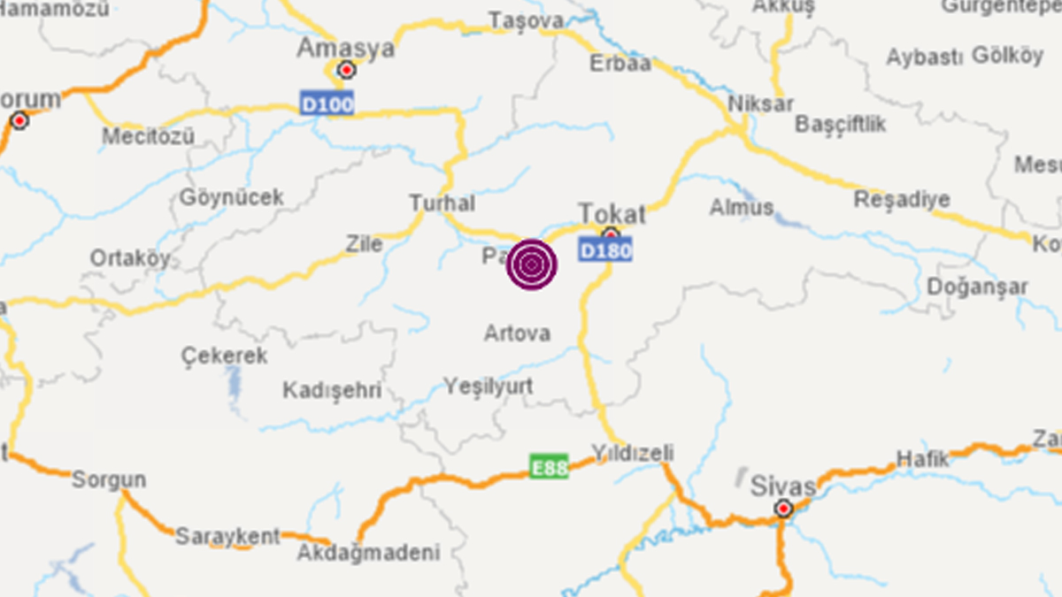 Tokat'ta korkutan deprem | Son depremler