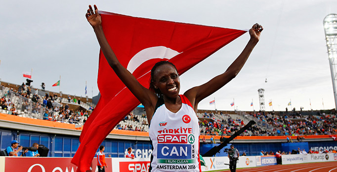 Yasemin Can 5 bin metrede Avrupa şampiyonu oldu