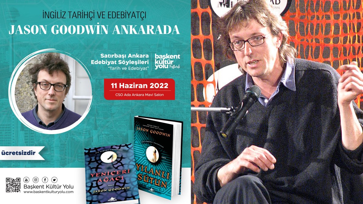 Ödüllü Osmanlı polisiyesinin İngiliz yazarı Ankara’da