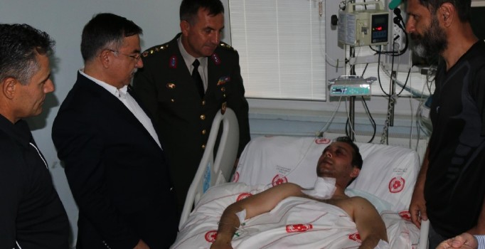 Yaralı Pilot Üsteğmen Yüksel Kandemir, GATA'ya sevk edildi