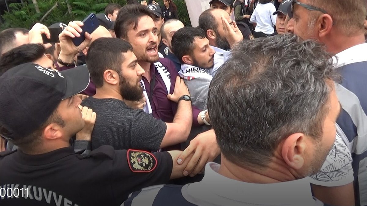 Konya'da Alparslan Kuytul eylemine 7 tutuklama