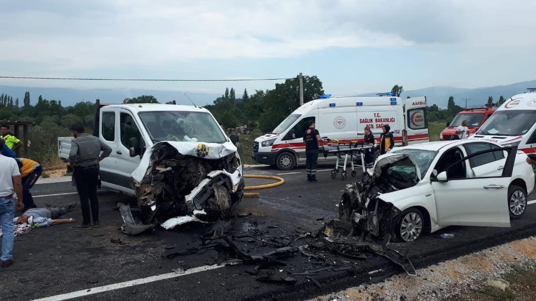 TOGG fabrikasının yolunda feci kaza: Yol çalışması durduruldu