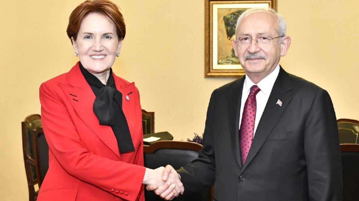 Akşener, Kılıçdaroğlu'nu ziyaret etti