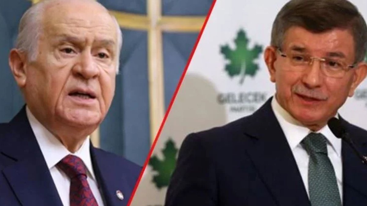 Davutoğlu'ndan Bahçeli'ye: Psikolojik sıhhatiniz konusunda kaygılıyım