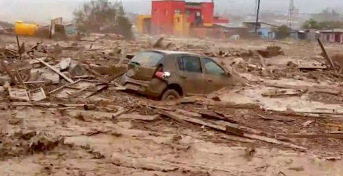 Şili’deki sel felaketinde ölü sayısı 5’e yükseldi