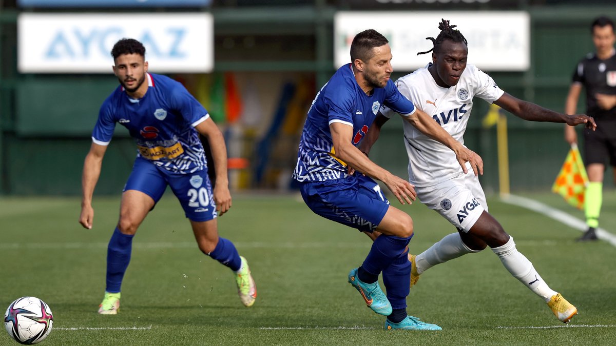 Fenerbahçe ilk hazırlık maçında berabere kaldı