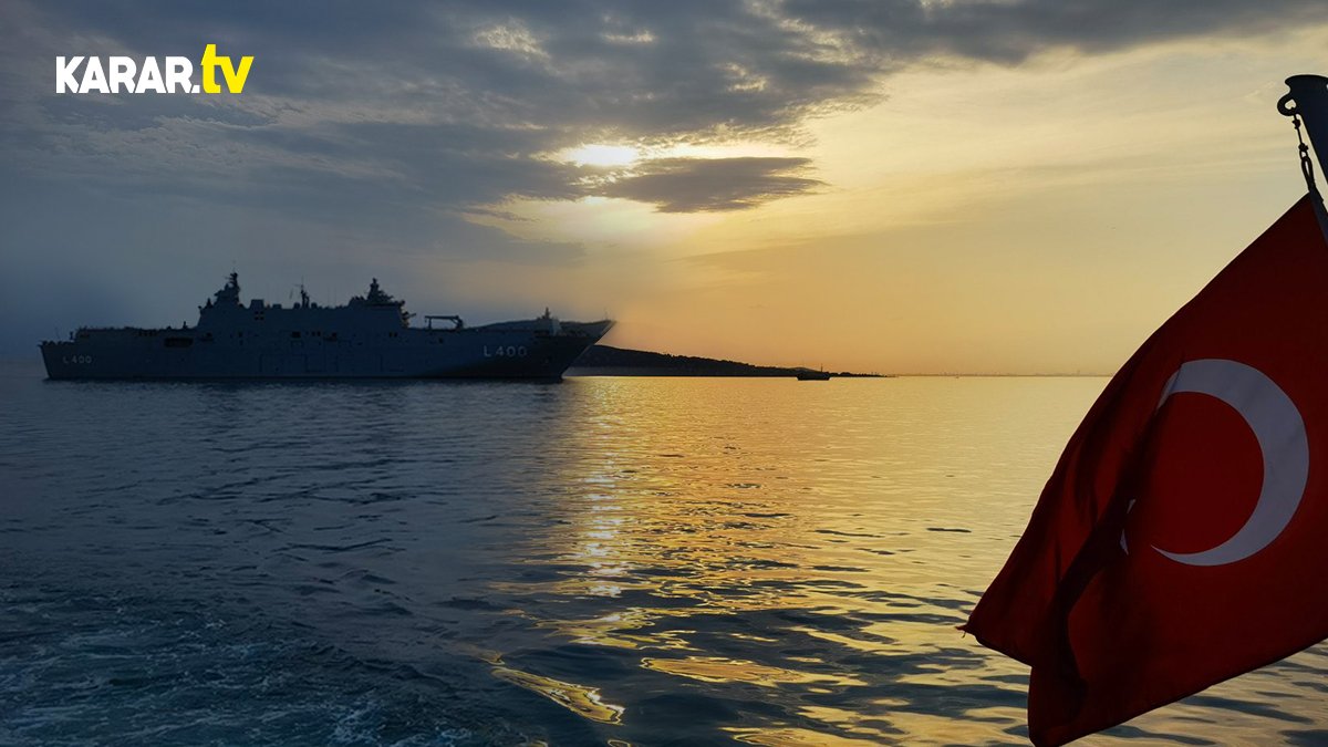 Donanmanın gururu TCG Anadolu görevine başlamak için son düzlükte