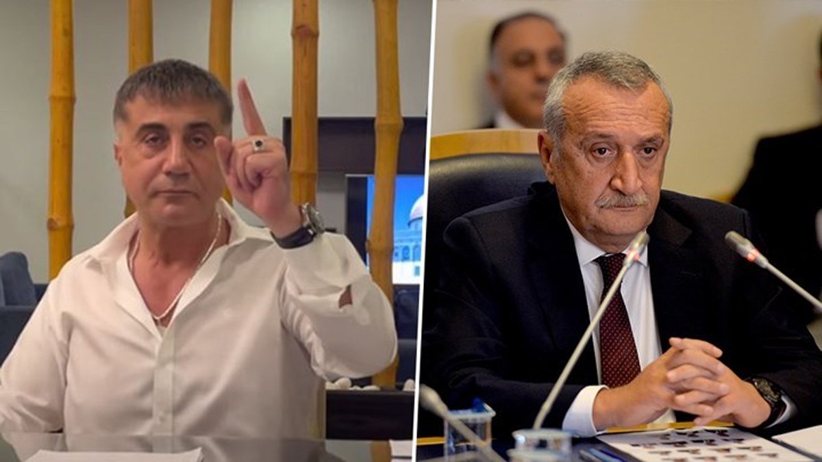 Sedat Peker'den Mehmet Ağar'a yeni cevap: Firari Ahmed Nazari'yi vatandaş yapıp çakarlı araç verdiniz