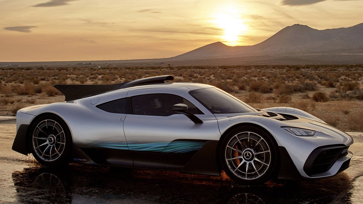 Mercedes AMG One Goodwood Festivalinde dikkatleri üzerine çekti