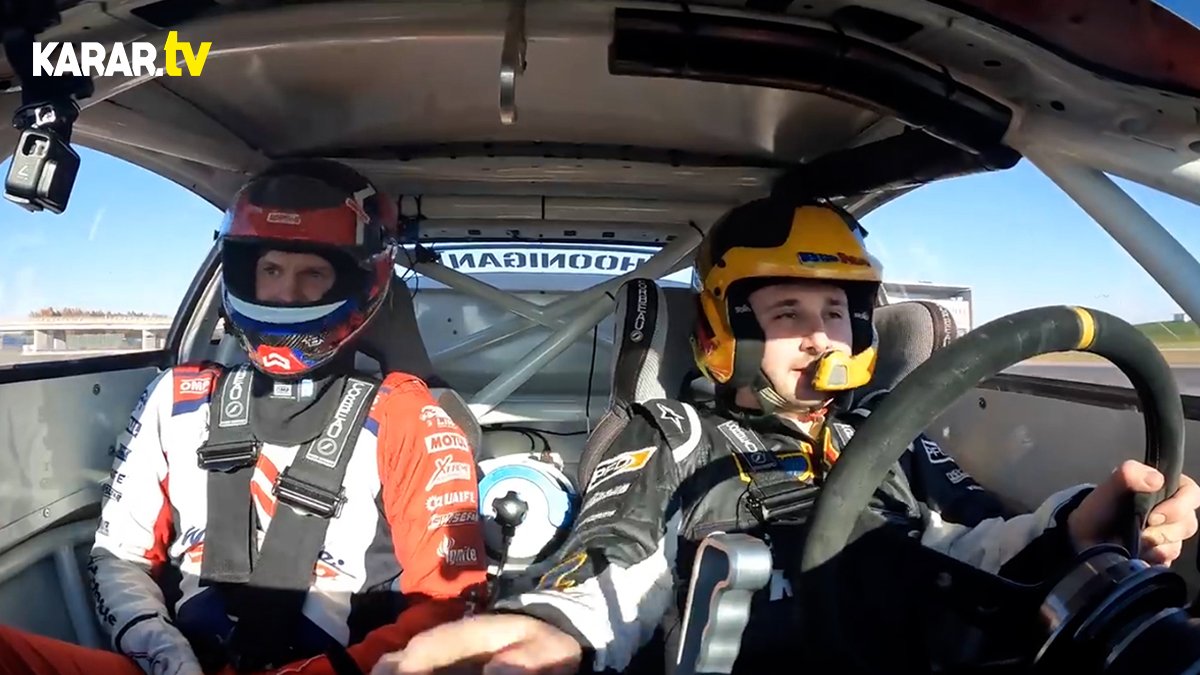 Simülasyon yarışçısı hayatında ilk kez yarış otomobili kullandı