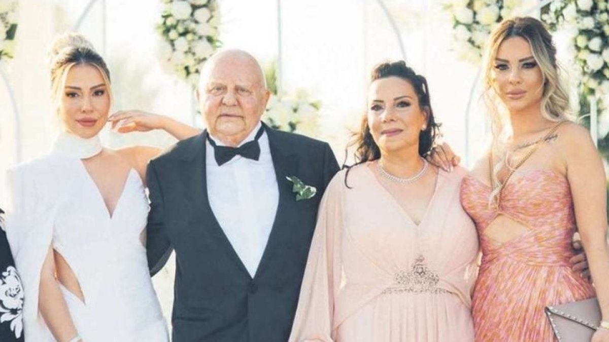 77 yaşındaki İzmirli milyarder Lucien Arkas, 35 yaşındaki Merve Sakallı ile evlendi!