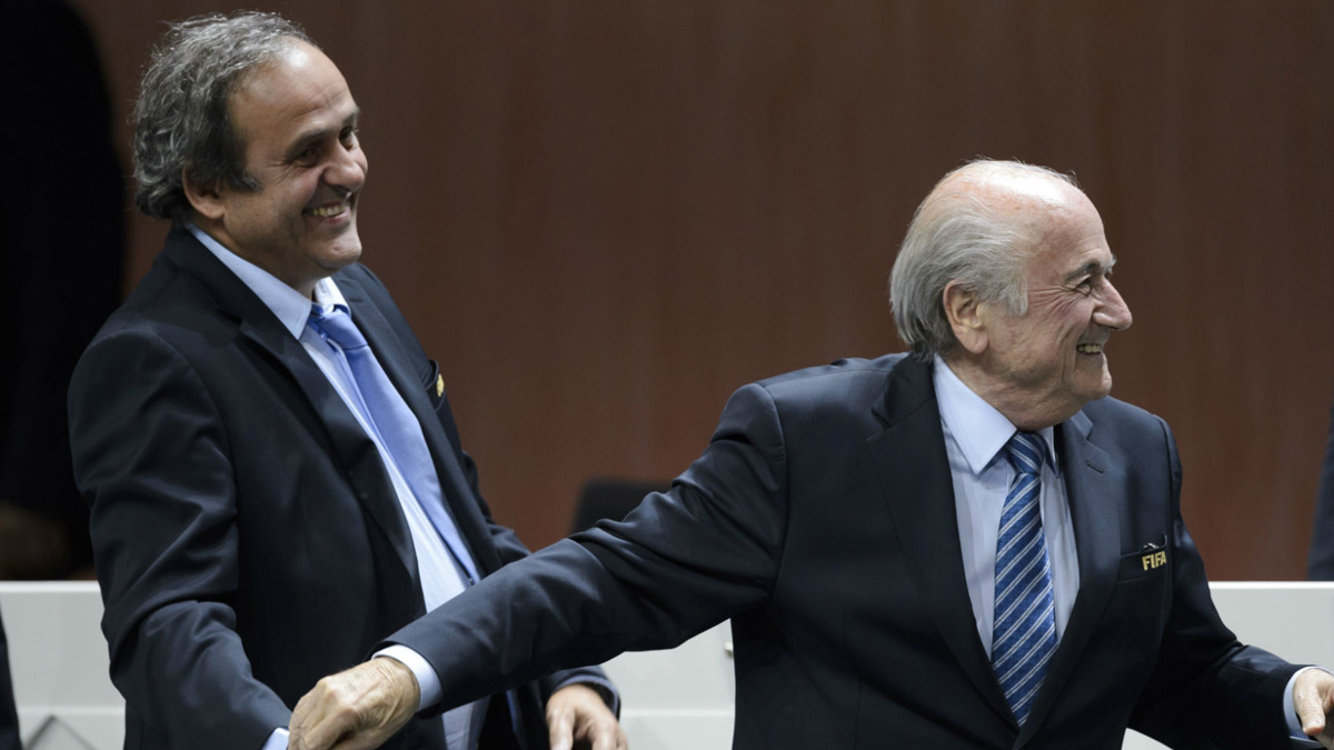 'Dolandırıcılık' suçlamasıyla yargılanan Platini ve Blatter suçsuz bulundu