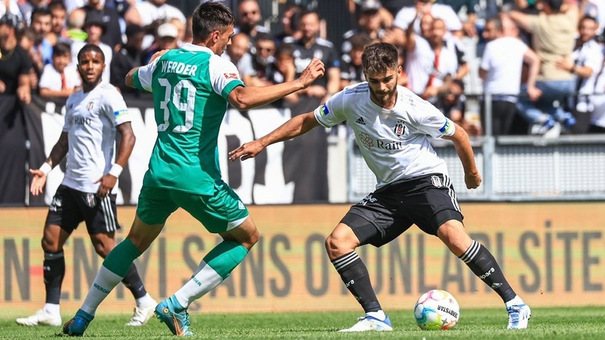 Beşiktaş, hazırlık maçında Werder Bremen'i mağlup etti