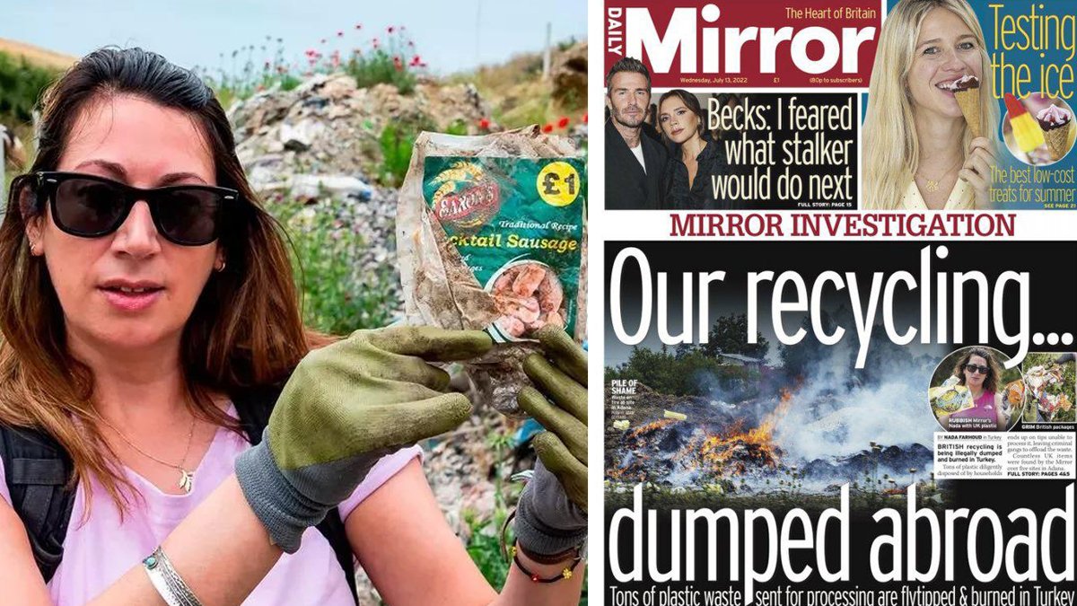 İngiliz basını Adana'daki çöp skandalını manşete taşıdı