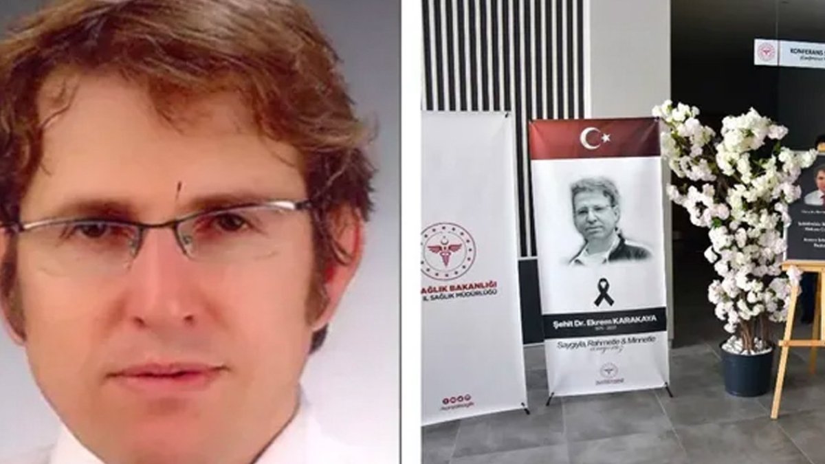 Katledilen doktor Ekrem Karakaya'ya 'şehit' unvanı