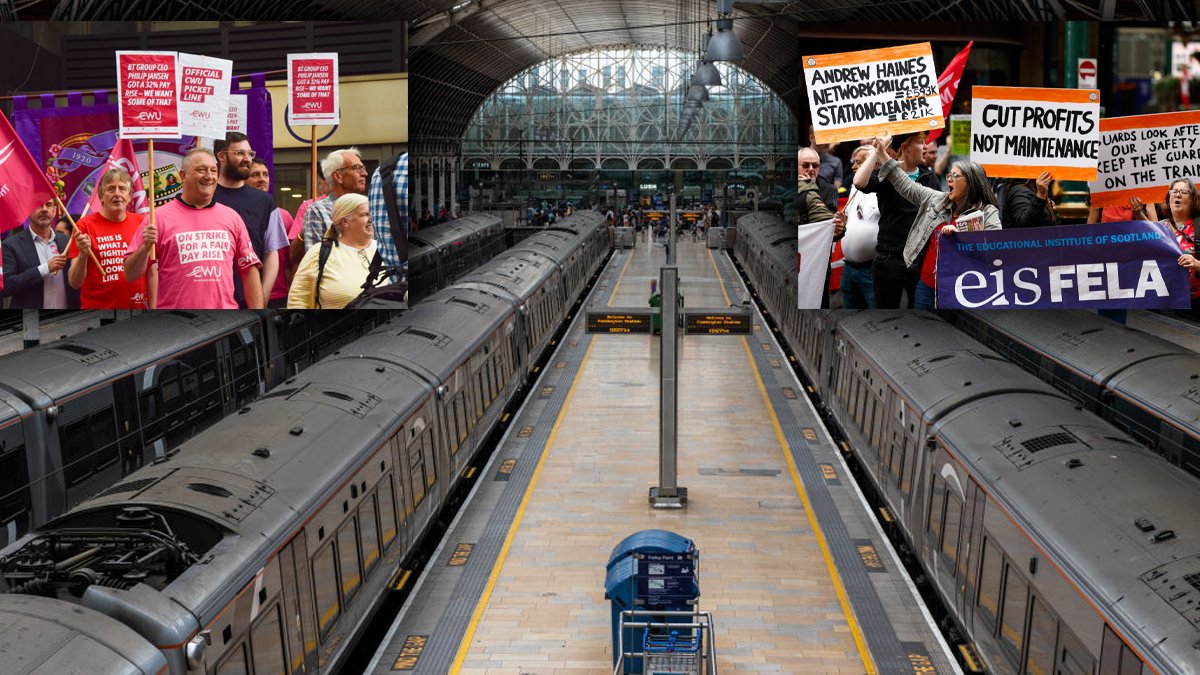 İngiltere'de grev dalgası büyüyor: Bir sektör daha iş bıraktı